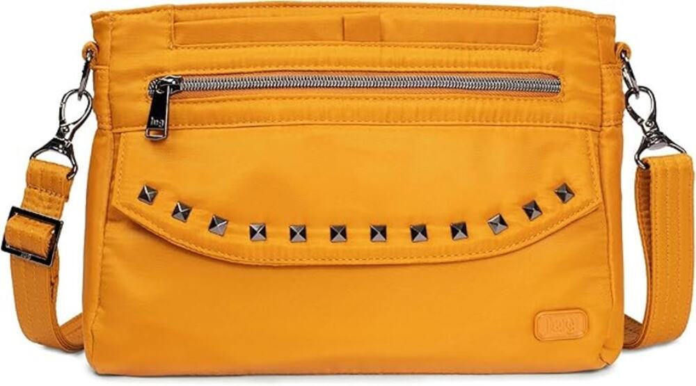 Lug Pacer 2.0 Luggage Messenger Bag Crossbody Straps Amber Yellow